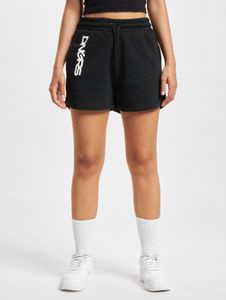 Lightweight Dangerous DNGRS women's shorts with pockets, 280 g/m² cotton, black