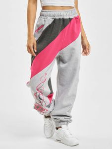 moderne Dangerous DNGRS Damen Hose mit Baumwolle Grau