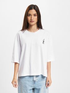 T-shirt oversize pour femme Modern Dangerous DNGRS, 180 g/m², coton, blanc
