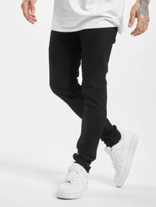 Stylish Denim Project men's skinny fit stretch jeans with cotton, black