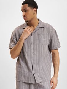 Modern Denim Project Men's Polo Shirt with Cotton Grey