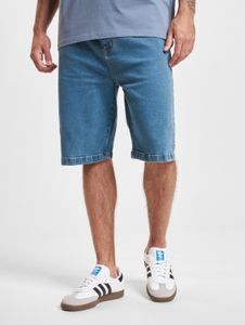 Short en denim confortable pour homme, en coton bleu, de la marque Comfortable Denim Project.