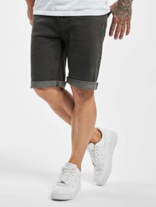 Pantalones vaqueros elásticos para hombre de Comfortable Denim Project con bolsillos con cremallera, de algodón, color gris.