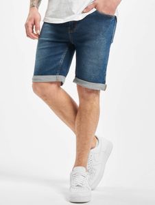 Comfortable Denim Project men's stretch jeans with zip pockets, cotton, navy