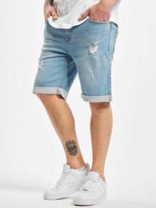 Jeans homme Casual Denim Project, extensibles, poches zippées, en coton bleu
