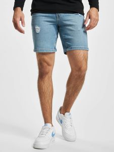 Jeans homme Casual Denim Project, extensibles, poches zippées, en coton bleu