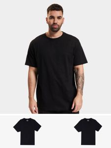 T-shirt homme Comfortable Denim Project, en denim et coton, noir