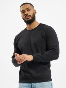 Modern Denim Project Men's Sweatshirt Ribbed Knit Denim with Cotton Navy