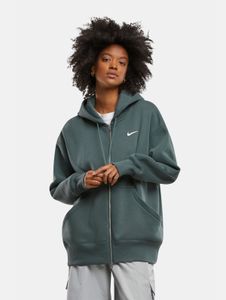 moderner NIKE Damen Hoodie mit Baumwolle Grün