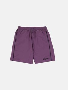Summer drop-size men's shorts with pockets, cotton, lilac-violet