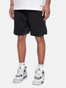 Short homme confortable à coupe ajustée, noir