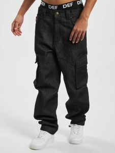 Casual Ecko Unltd. men's jeans with pockets, denim 340 g/m² with cotton, black