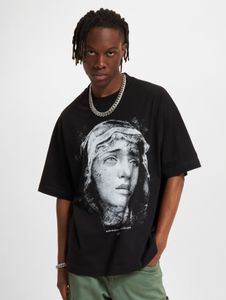 Comfortable Favela men's T-shirt, black