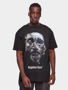 T-shirt oversize pour homme Comfortable Forgotten Faces, 240 g/m², coton, noir