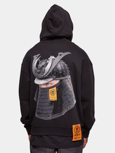 Sudadera con capucha para hombre Casual Forgotten Faces, 460 g/m², algodón, negra