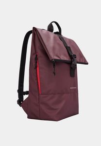 Cómodo bolso unisex Forvert con cremallera, malla, morado.