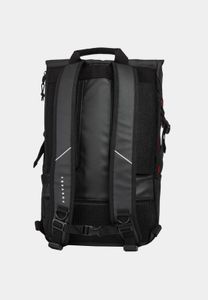 stylischer Forvert Unisex Rock Reißverschluss Mesh Schwarz