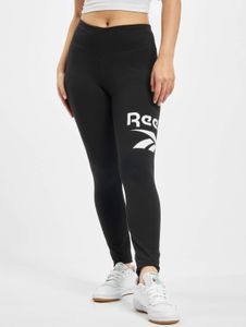 Casual Reebok women's stretch trousers with cotton, black