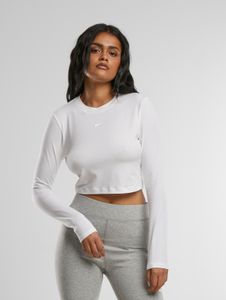 Felpa da donna NIKE morbida, bianca