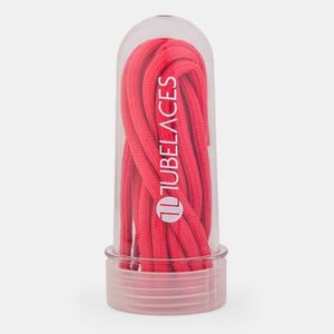 Lacets tubulaires unisexes polyvalents rouges