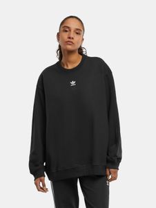 modernes adidas Damen Sweatshirt mit Baumwolle Schwarz
