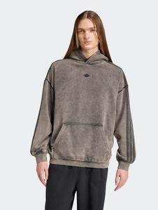 Sudadera con capucha suave para hombre de adidas, de algodón, color negro.