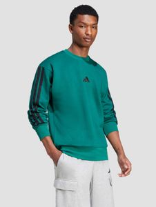 Sudadera cómoda para hombre de Adidas, color verde.