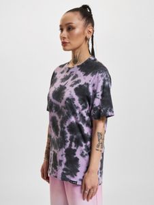Camiseta deportiva de mujer Just Rhyse de algodón, color morado.