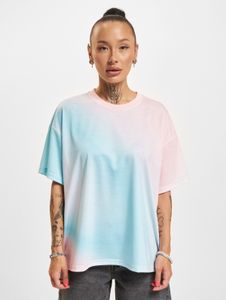 sporty Just Rhyse women's oversized cotton T-shirt, blue