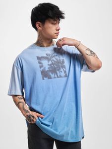 Comfortable Just Rhyse men's T-shirt with cotton, blue