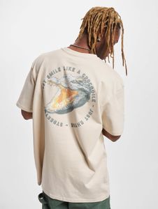 sportliches Just Rhyse Herren T-Shirt mit Baumwolle Beige