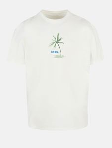 Sporty Just Rhyse men's T-shirt, 240 g/m², cotton, white