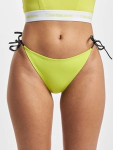 Abito elasticizzato da donna Calvin Klein alla moda, giallo