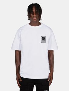 T-shirt homme Modern Lost Youth, coupe oversize, 240 g/m², coton, blanc