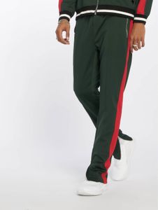 Pantalones vaqueros modernos para hombre de Sixth June, con cordón y cremallera, color verde.