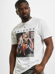 Camiseta cómoda para hombre Merchcode, 160 g/m², algodón, blanca.