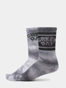 Comodi calzini elasticizzati unisex Merchcode in cotone, neri/bianchi