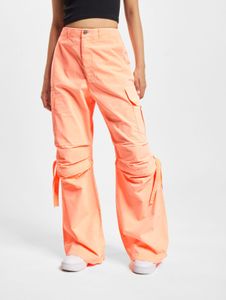 Vaqueros casuales Freddy para mujer, color naranja pastel.