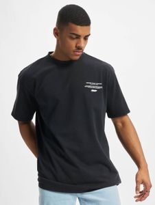 sporty MJ Gonzales men's T-shirt, oversize, 240 g/m², cotton, black