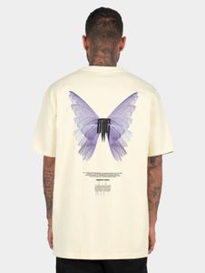 sporty MJ GONZALES men's T-shirt, oversize, 240 g/m², cotton, pastel yellow