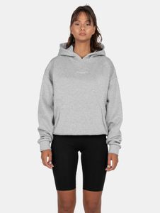 weicher MJ Gonzales Damen Hoodie Oversize 460 g/m² mit Baumwolle Grau