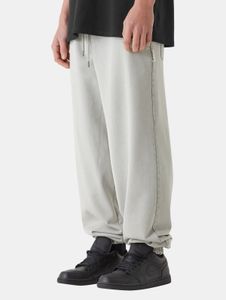 Comfortable MJ Gonzales men's jeans with drawstring pockets, 460 g/m² cotton, grey