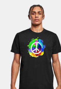 T-shirt homme Sporty Merchcode, 200 g/m², coton, noir