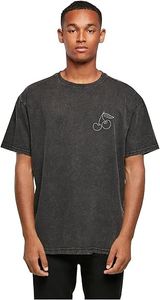 Casual POD men's T-shirt, 240 g/m², cotton, black