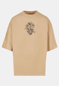 Casual POD men's T-shirt, 220 g/m², cotton, beige