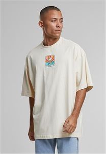 Camiseta moderna para hombre Merchcode de 220 g/m² de algodón, color crudo-blanco.