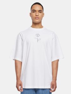 T-shirt homme Sporty Merchcode, 220 g/m², coton, blanc