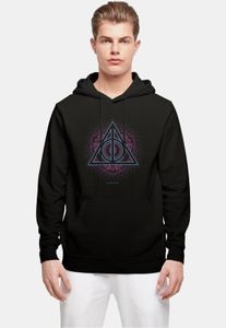 Comfortable Absolute Cult men's ribbed knit hoodie with hood, 270 g/m², black