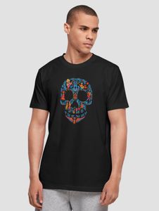 bequemes Absolute Cult Herren T-Shirt 140 g/m² mit Baumwolle Schwarz