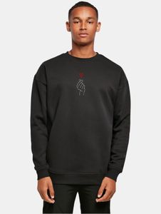 Sweat-shirt homme Casual Merchcode, 300 g/m², coton, noir
